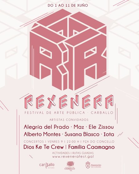 Rexenera Fest Carballo cartel 2023