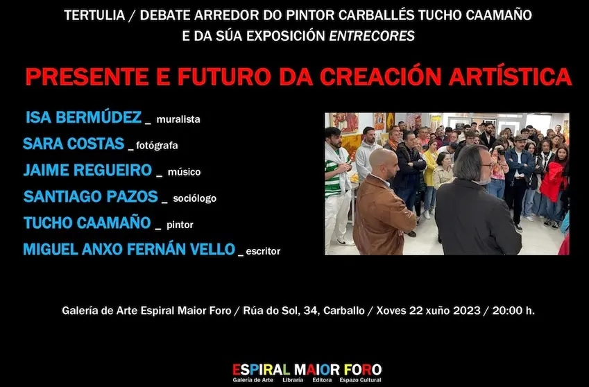 Debate artistico no Espiral Maior Doro