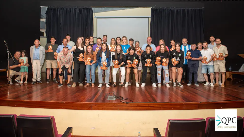 Gala Futbol da Costa 2023-Foto de familia