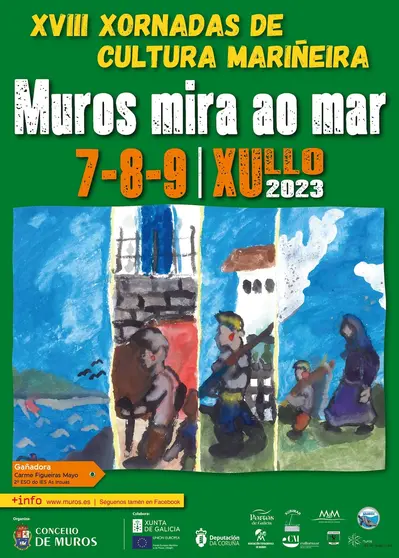 Xornadas Muros Mira ao Mar 2023 Cartel