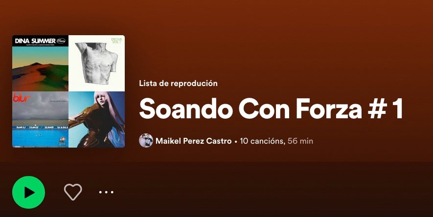 Playlist Maikel Perez Castro Soando con Forza