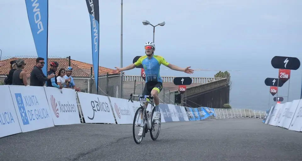 Gran Fondo Ezaro 2023-Segundo Juan Carlos Trillo-Foto-Jorge Castro