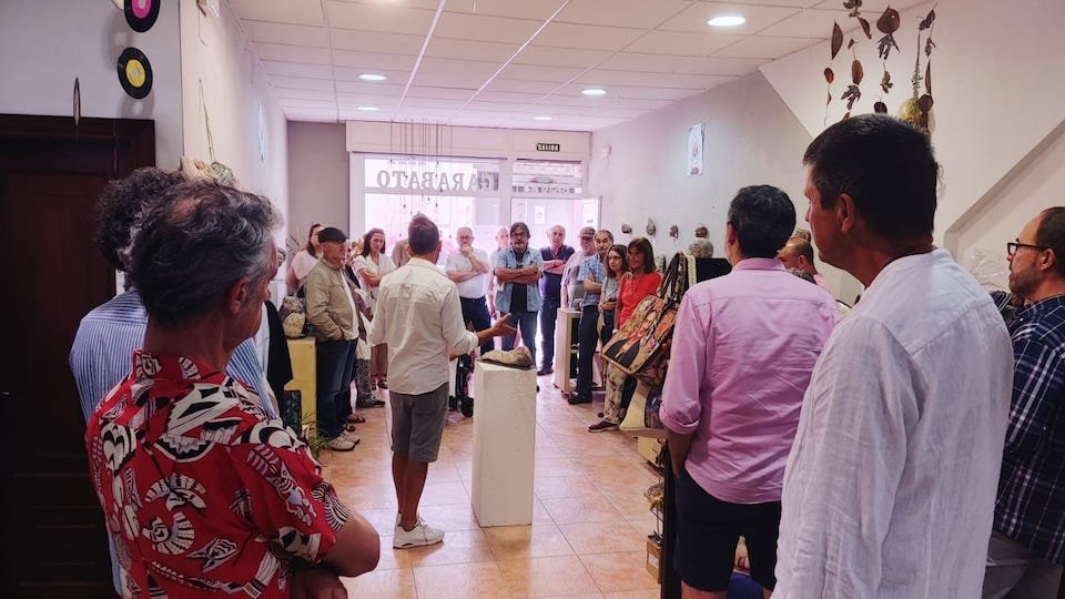 Exposicion de Nando Pereiro en Garabato Carballo