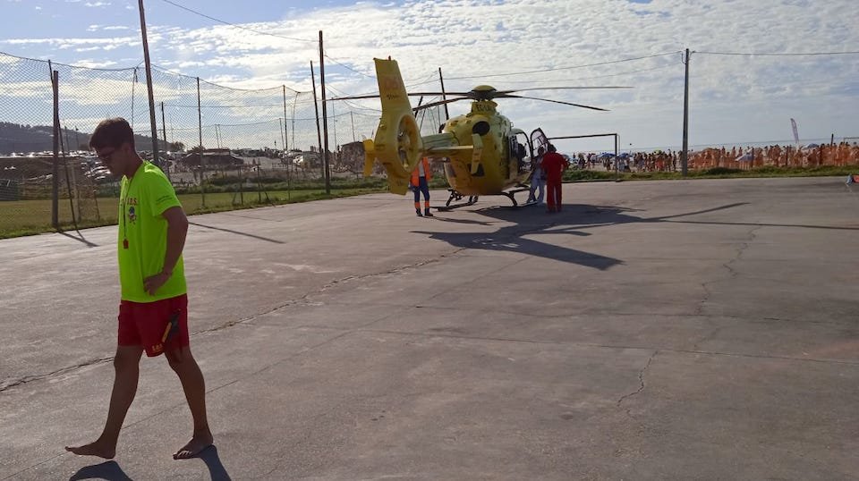 Helicoptero en Razo
