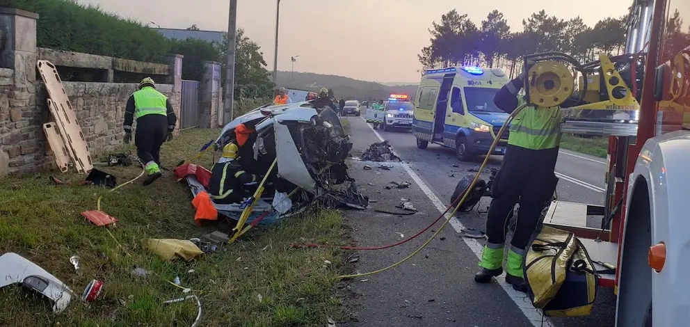 accidente Ponteceso