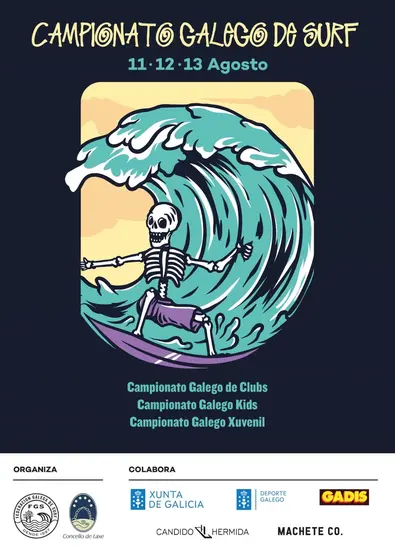 LAXE_Cartel campionato galego surf