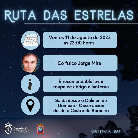 RUTA DAS ESTRELAS Cabana Agosto 2023 