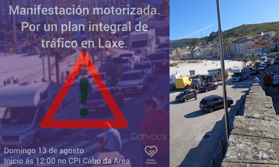 concentracion motorizada en laxe