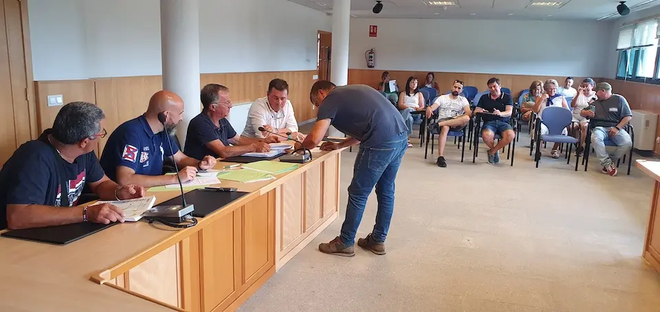 Firma convenio taballadores Concello POnteceso