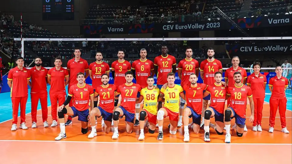 Unai larranaga coa Seleccion Espanola Absoluta de volei 88