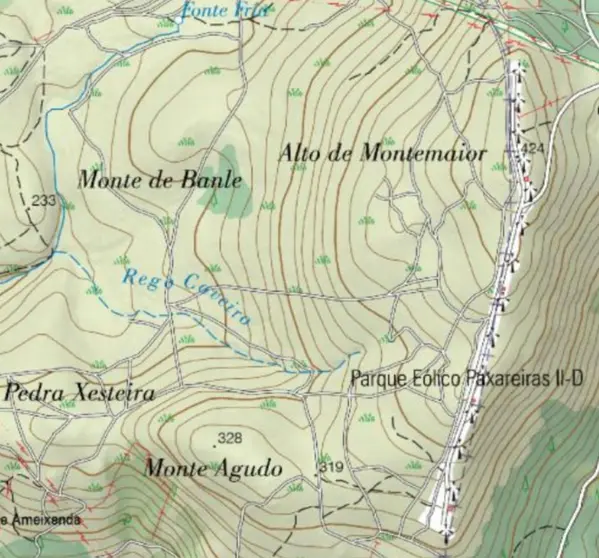 Mapa de Banle-Ameixenda