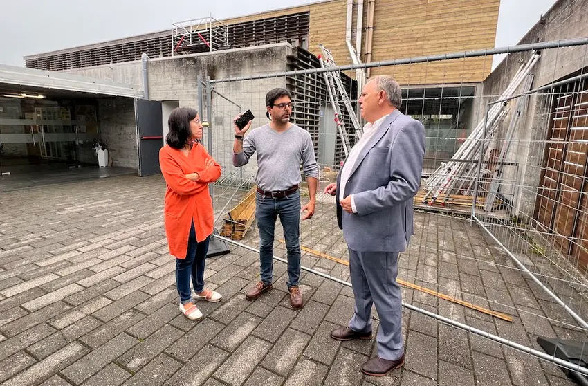 2023.09.30. Obras renovación complexo piscina municipal Laracha