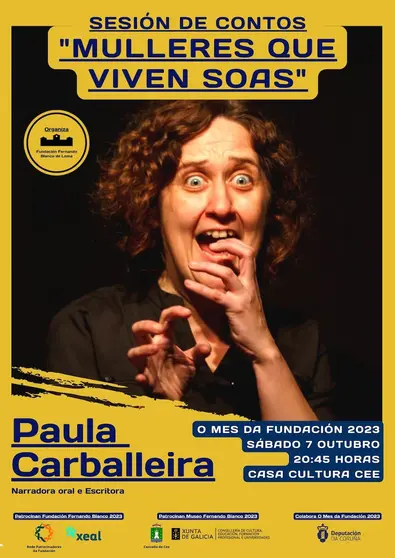 Paula Carballeira no MEs da Fundacion