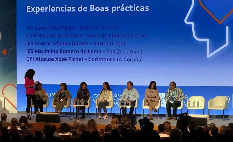 IES de Baio e CPI de Coristanco no Congreso de Boas Practicas