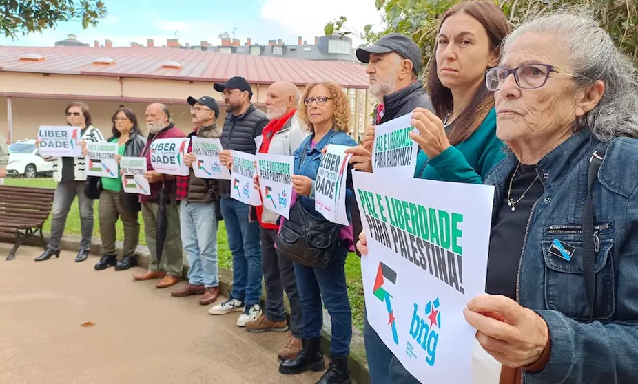 COncentracion por Palestina en Cee