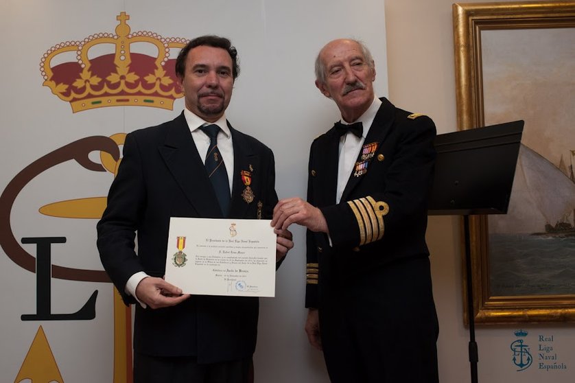 Rafael Lema Medalla Prata en 2020 da Liga Navl Españolna