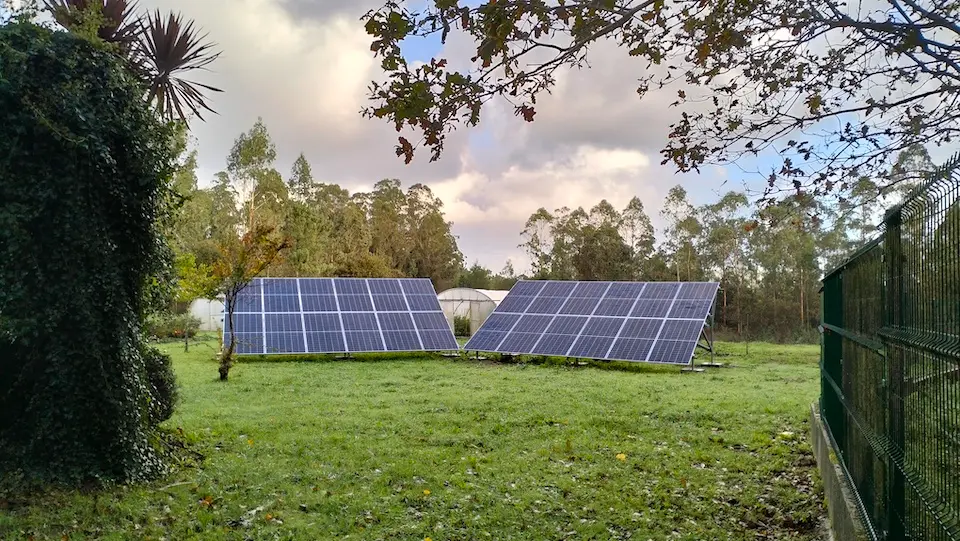 Paneis solares de Integro-Enerxia fotovoltaica