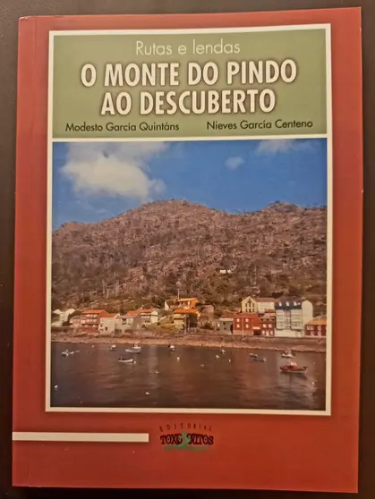 Portada libro O Monte do Pindo, rutas e lendas