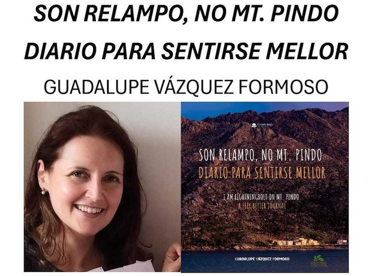 Guadalupe Vázquez estrea o libro de autoaxuda “Son Relampo” en Cee