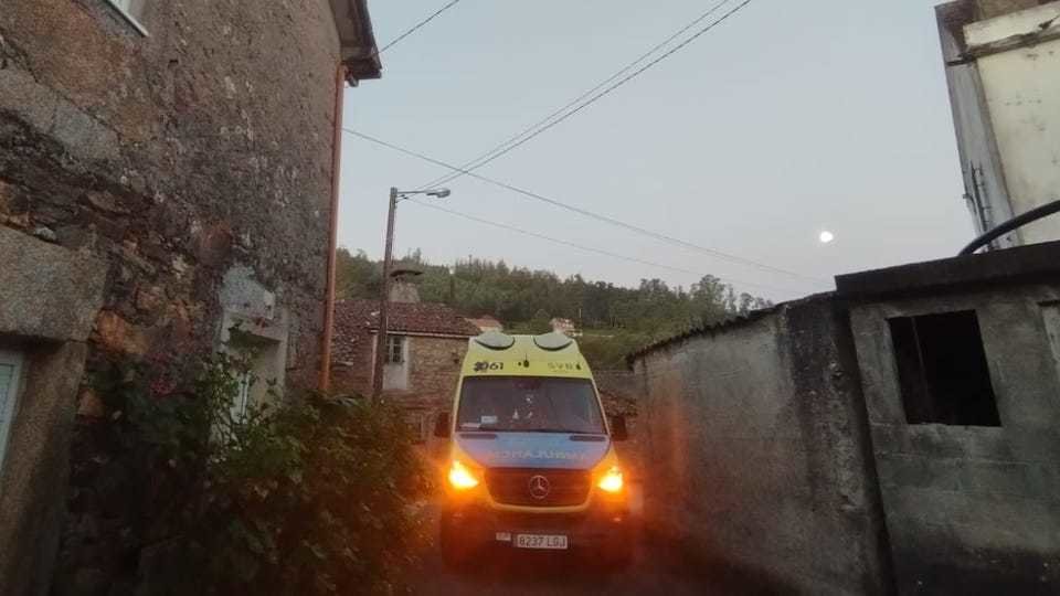 Ambulancia no lugar de Rus