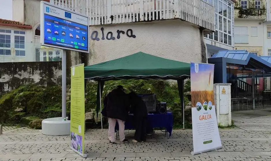 Posto de Sinaturas de Sos Rural en Fisterra