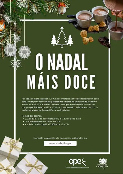 o nadal mais doce carballo