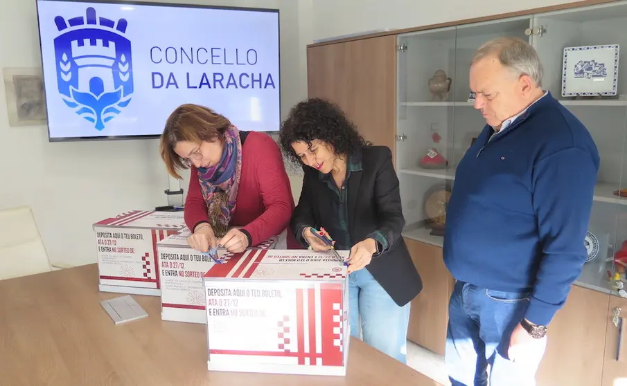 2023.12.28.- Sorteo Agasalla comercio local ten premio na Laracha