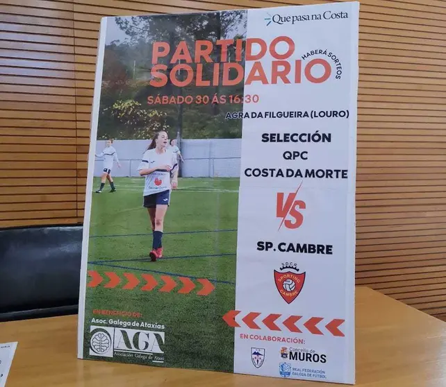 Partido Solidario Louro Ataxia Futbol da Costa