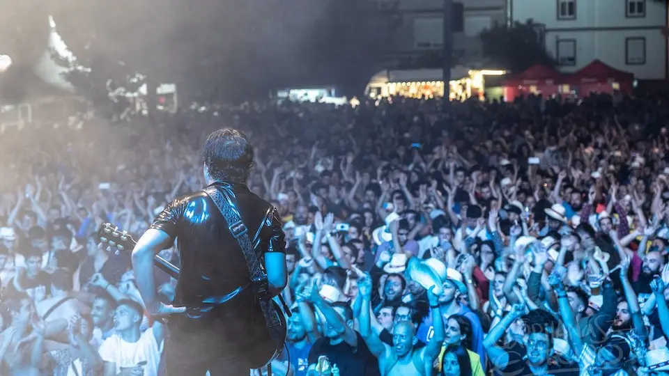 Imaxe dun concerto do Festival das Carrilanas