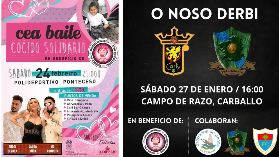 Partido Solidario e Cea Baile RETT Ponteceso