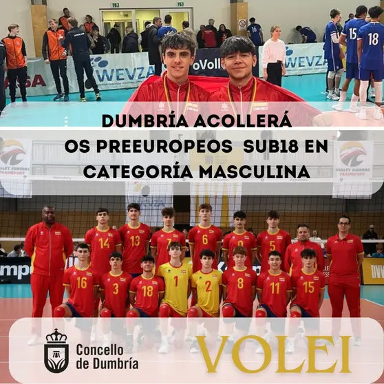 Campionato Volei Europeo Dumbria