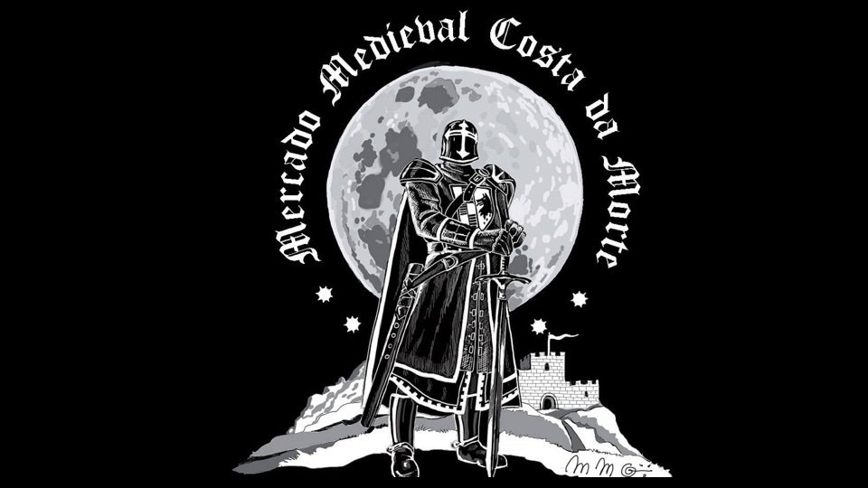Novo Logo do Mercado Medieval Costa da Morte de Corcubion 2024
