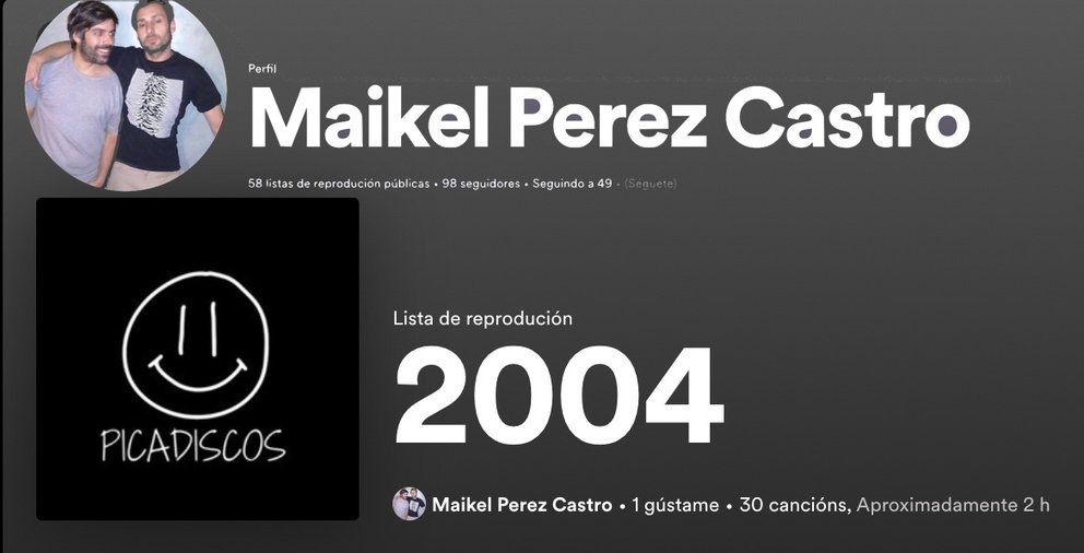 Playlist 2004 Maikel Perez Castro
