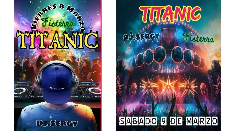 dj Sergy no Pub Titanic de Fisterra