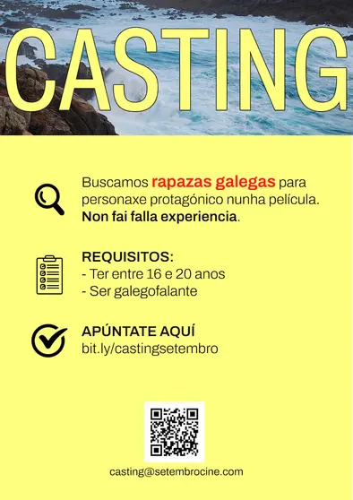 Casting Setembro Cine