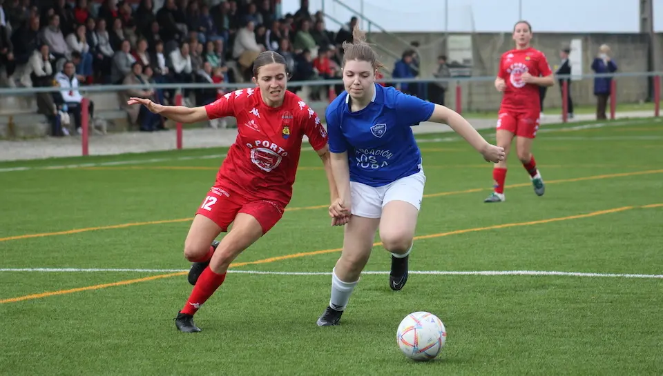 Muxia-Camarinas en Arlina da Liga da Costa feminina-Foto-Marina Busto 1