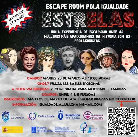 Escape Room estrellas Laracha 8m