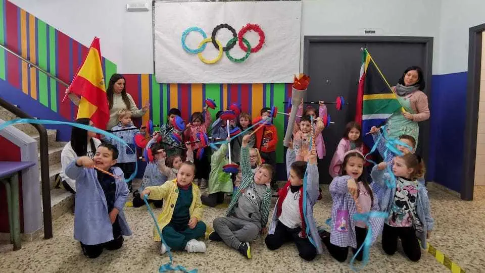 CEIP Santa Eulalia de Dumbria Xogos Olimpicos 1