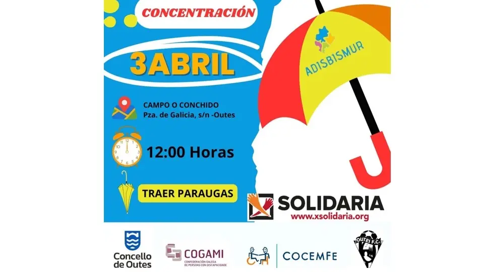 Concentracion Adisbismur Outes X SOlidaria