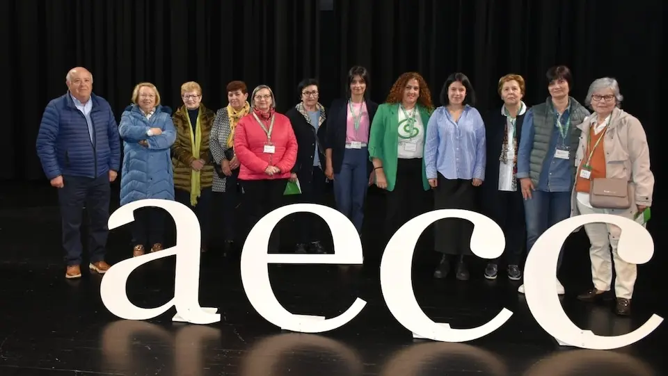 AECC de Cee con Iria Villar