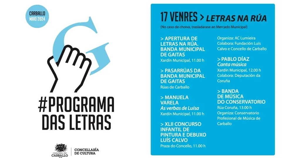 Programa das Letras Carballo 2024 1