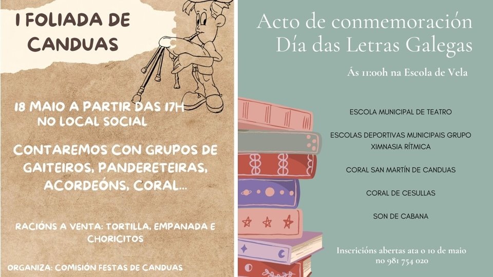 Foliada de Canduas e Letras Galegas 