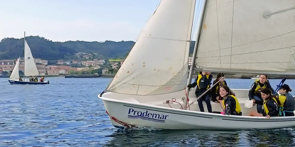 Xogando co vento-O Mar a vela Corcubion 2025