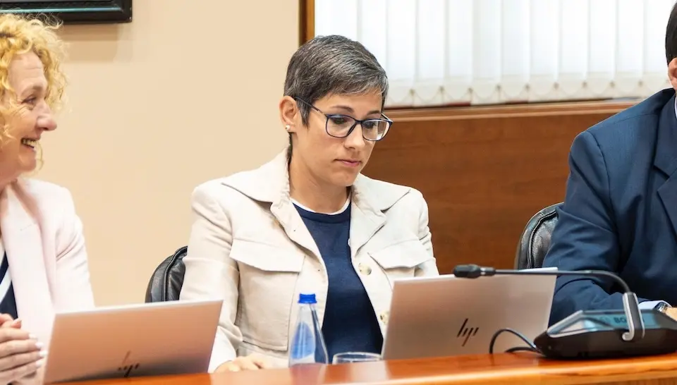 Paula Mouzo na Comisión 1ª