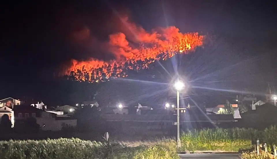 Incendio do Couto-Balares 1 noite