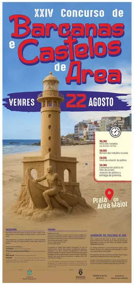 CARTEL CASTELOS AREA Malpica agosto 25