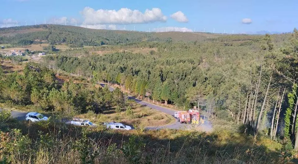 Incendio en Cubelo Carnota 2