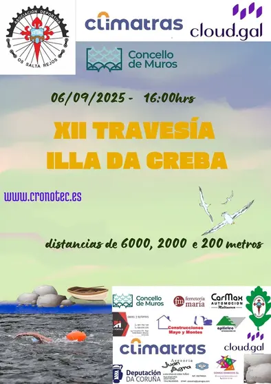 Travesia a nado ILla da Creba 2025