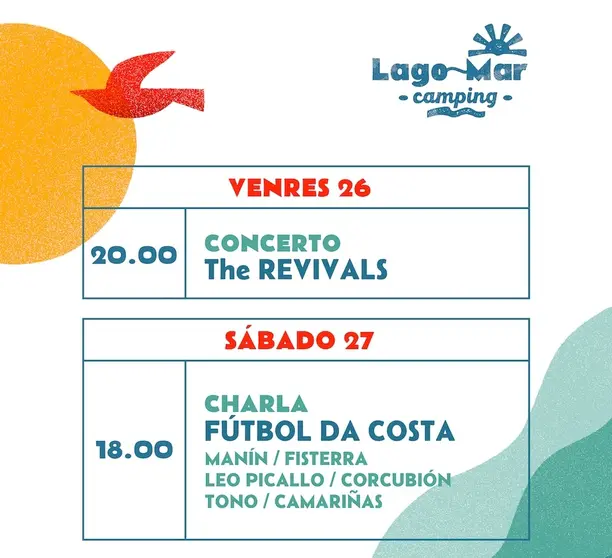 Charla Futbol da Costa Camping Lago Mar