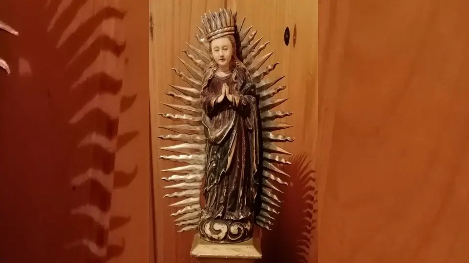Unha imaxe peculiar e valiosa da Virxe de Guadalupe de Oza